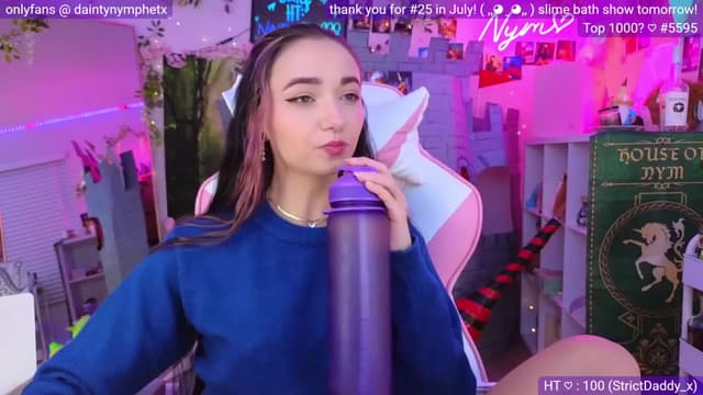 Gallery image thumbnail from Nym_x's myfreecams stream on, 08/19/2023, 03:02 image 14 of 20