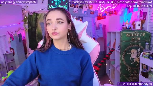 Gallery image thumbnail from Nym_x's myfreecams stream on, 08/19/2023, 03:02 image 10 of 20