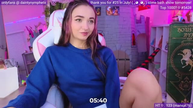 Gallery image thumbnail from Nym_x's myfreecams stream on, 08/19/2023, 04:29 image 4 of 20
