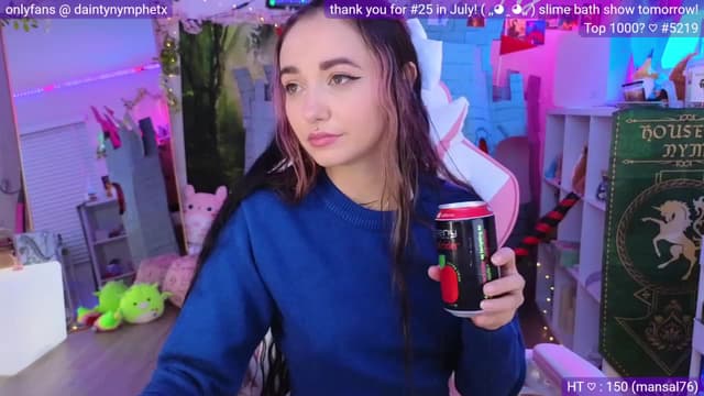 Gallery image thumbnail from Nym_x's myfreecams stream on, 08/19/2023, 04:29 image 7 of 20