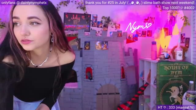 Gallery image thumbnail from Nym_x's myfreecams stream on, 08/20/2023, 03:30 image 14 of 20