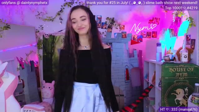 Gallery image thumbnail from Nym_x's myfreecams stream on, 08/20/2023, 03:30 image 10 of 20