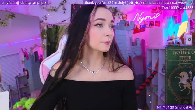 Gallery image thumbnail from Nym_x's myfreecams stream on, 08/20/2023, 03:30 image 2 of 20