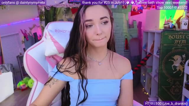 Gallery image thumbnail from Nym_x's myfreecams stream on, 08/21/2023, 04:02 image 3 of 20