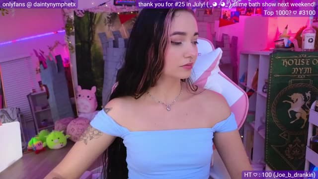 Gallery image thumbnail from Nym_x's myfreecams stream on, 08/21/2023, 04:02 image 5 of 20