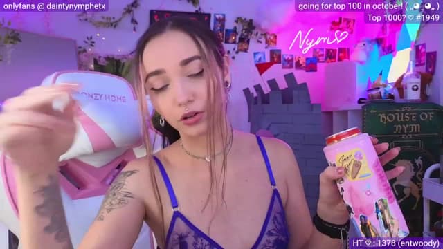Gallery image thumbnail from Nym_x's myfreecams stream on, 09/14/2023, 04:03 image 8 of 20