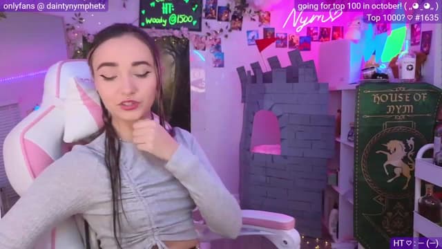 Gallery image thumbnail from Nym_x's myfreecams stream on, 09/21/2023, 04:05 image 5 of 20