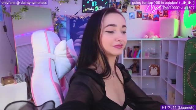 Gallery image thumbnail from Nym_x's myfreecams stream on, 09/25/2023, 04:14 image 4 of 20