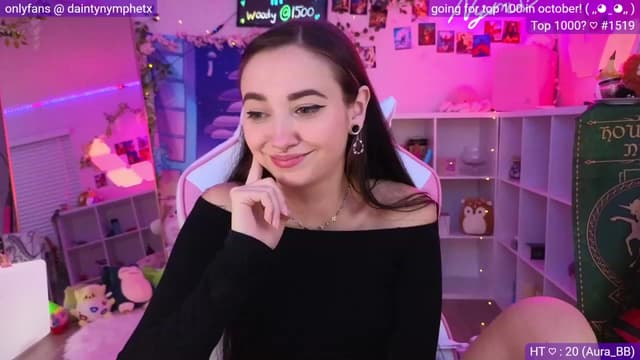 Gallery image thumbnail from Nym_x's myfreecams stream on, 09/28/2023, 03:10 image 5 of 20
