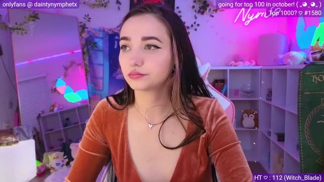 Gallery image thumbnail from Nym_x's myfreecams stream on, 10/01/2023, 05:03 image 2 of 20