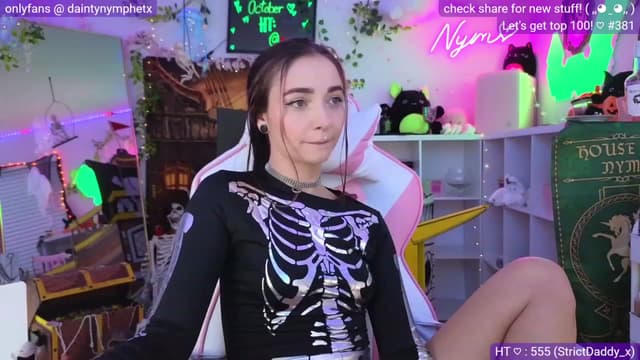 Gallery image thumbnail from Nym_x's myfreecams stream on, 10/02/2023, 04:23 image 7 of 20