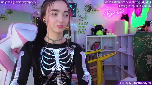 Gallery image thumbnail from Nym_x's myfreecams stream on, 10/02/2023, 04:23 image 5 of 20