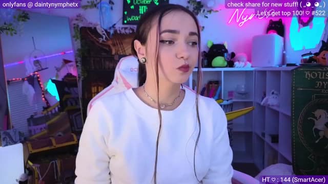 Gallery image thumbnail from Nym_x's myfreecams stream on, 10/04/2023, 03:41 image 9 of 20