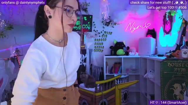 Gallery image thumbnail from Nym_x's myfreecams stream on, 10/04/2023, 03:41 image 12 of 20