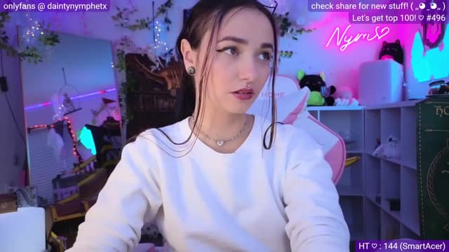 Gallery image thumbnail from Nym_x's myfreecams stream on, 10/04/2023, 03:41 image 20 of 20
