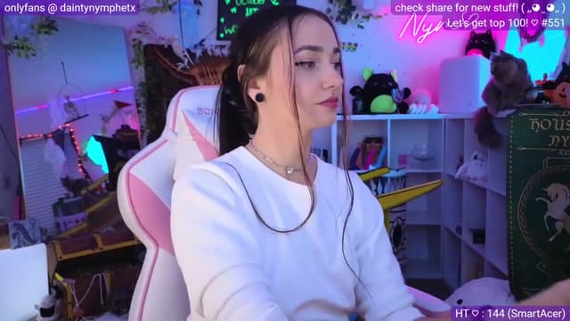 Gallery image thumbnail from Nym_x's myfreecams stream on, 10/04/2023, 03:41 image 3 of 20
