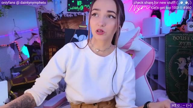 Gallery image thumbnail from Nym_x's myfreecams stream on, 10/04/2023, 03:41 image 1 of 20
