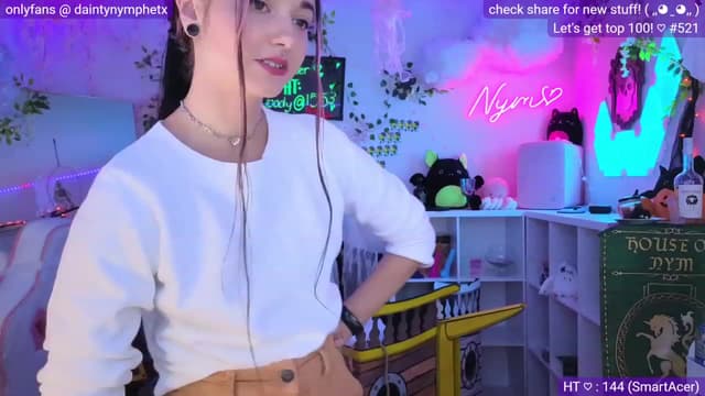 Gallery image thumbnail from Nym_x's myfreecams stream on, 10/04/2023, 03:41 image 10 of 20