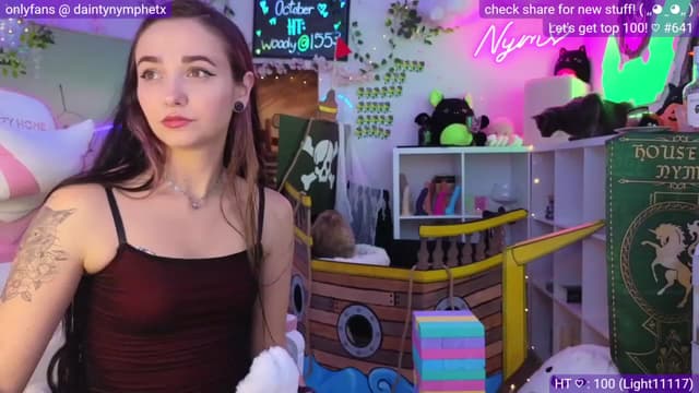 Gallery image thumbnail from Nym_x's myfreecams stream on, 10/05/2023, 04:02 image 4 of 20