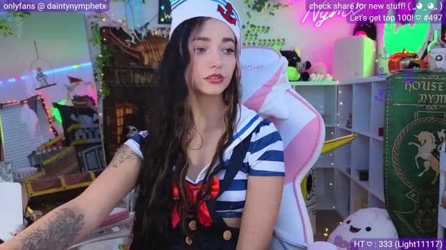 Gallery image thumbnail from Nym_x's myfreecams stream on, 10/06/2023, 03:42 image 2 of 20