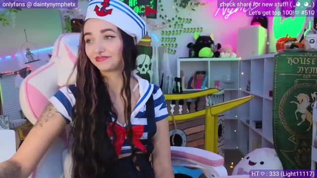 Gallery image thumbnail from Nym_x's myfreecams stream on, 10/06/2023, 03:42 image 1 of 20
