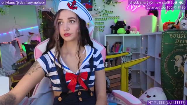 Gallery image thumbnail from Nym_x's myfreecams stream on, 10/06/2023, 03:42 image 4 of 20