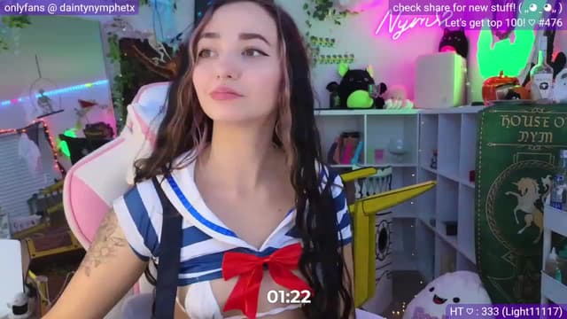 Gallery image thumbnail from Nym_x's myfreecams stream on, 10/06/2023, 03:53 image 12 of 20
