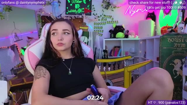 Gallery image thumbnail from Nym_x's myfreecams stream on, 10/07/2023, 03:18 image 16 of 20