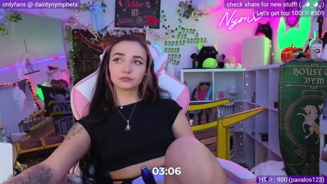 Gallery image thumbnail from Nym_x's myfreecams stream on, 10/07/2023, 03:18 image 15 of 20