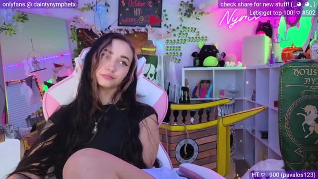 Gallery image thumbnail from Nym_x's myfreecams stream on, 10/07/2023, 05:07 image 2 of 20