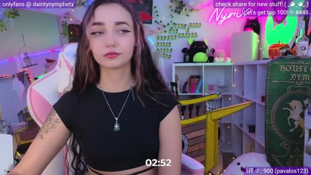 Gallery image thumbnail from Nym_x's myfreecams stream on, 10/07/2023, 05:07 image 14 of 20