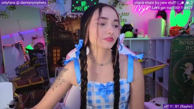 Gallery image thumbnail from Nym_x's myfreecams stream on, 10/08/2023, 03:38 image 3 of 20
