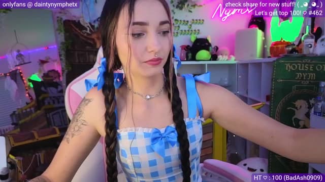 Gallery image thumbnail from Nym_x's myfreecams stream on, 10/08/2023, 03:38 image 6 of 20