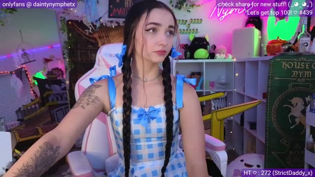 Gallery image thumbnail from Nym_x's myfreecams stream on, 10/08/2023, 03:38 image 16 of 20