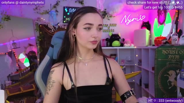 Gallery image thumbnail from Nym_x's myfreecams stream on, 10/13/2023, 05:14 image 6 of 20