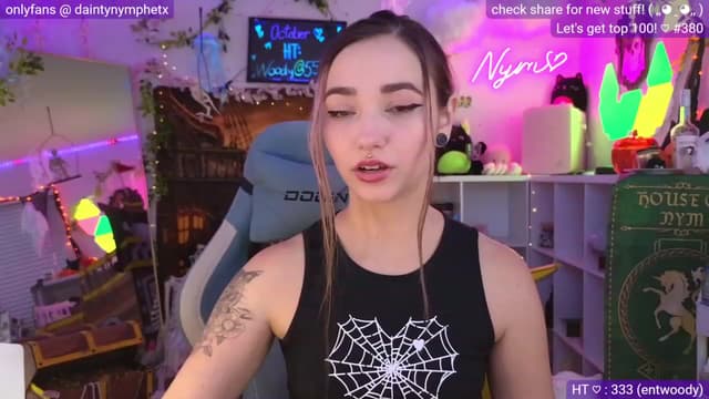 Gallery image thumbnail from Nym_x's myfreecams stream on, 10/15/2023, 04:49 image 10 of 20