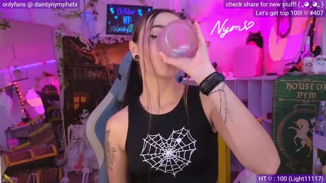 Gallery image thumbnail from Nym_x's myfreecams stream on, 10/15/2023, 04:49 image 3 of 20