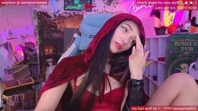 Gallery image thumbnail from Nym_x's myfreecams stream on, 10/30/2023, 04:19 image 12 of 20