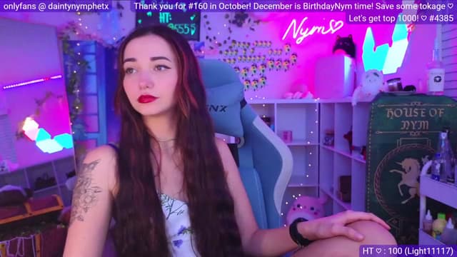 Gallery image thumbnail from Nym_x's myfreecams stream on, 11/06/2023, 05:05 image 9 of 20