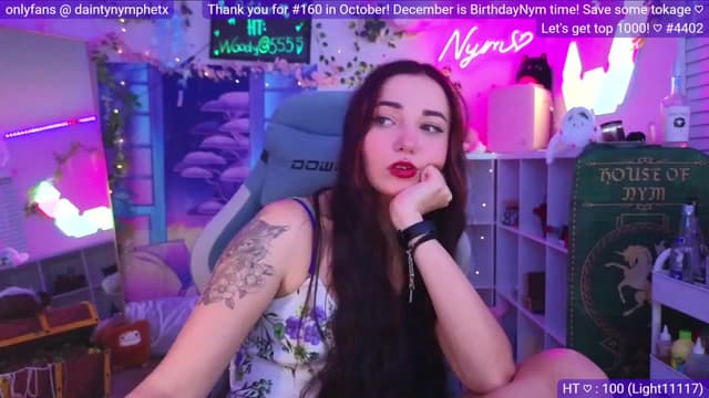 Gallery image thumbnail from Nym_x's myfreecams stream on, 11/06/2023, 05:05 image 8 of 20