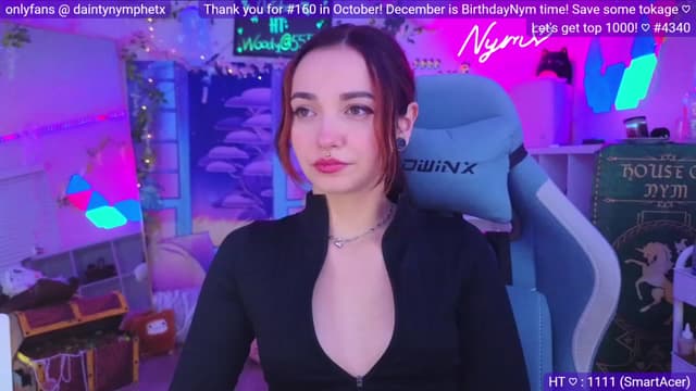 Gallery image thumbnail from Nym_x's myfreecams stream on, 11/16/2023, 05:05 image 1 of 20