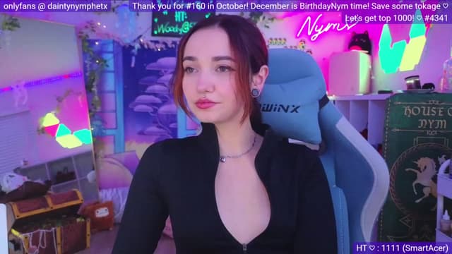 Gallery image thumbnail from Nym_x's myfreecams stream on, 11/16/2023, 05:05 image 6 of 20