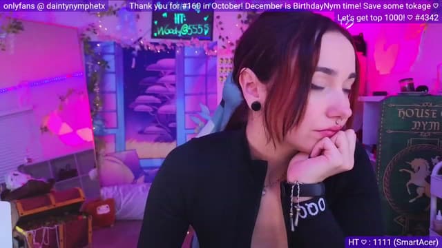 Gallery image thumbnail from Nym_x's myfreecams stream on, 11/16/2023, 05:05 image 14 of 20