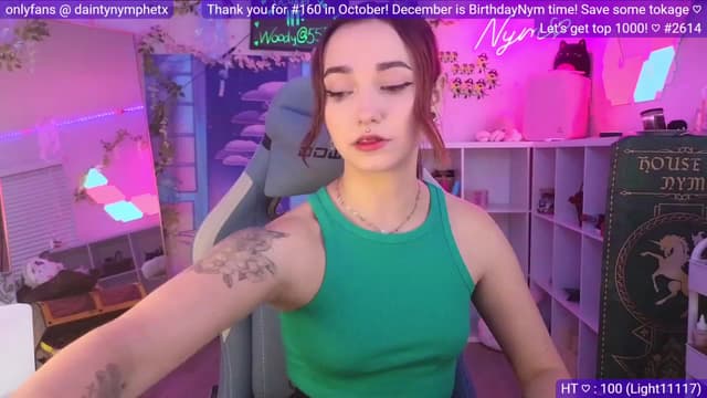 Gallery image thumbnail from Nym_x's myfreecams stream on, 11/19/2023, 04:24 image 8 of 20