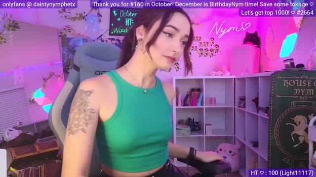 Gallery image thumbnail from Nym_x's myfreecams stream on, 11/19/2023, 04:24 image 2 of 20