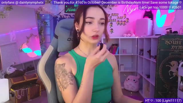 Gallery image thumbnail from Nym_x's myfreecams stream on, 11/19/2023, 04:24 image 10 of 20