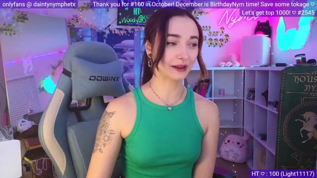 Gallery image thumbnail from Nym_x's myfreecams stream on, 11/19/2023, 04:24 image 18 of 20