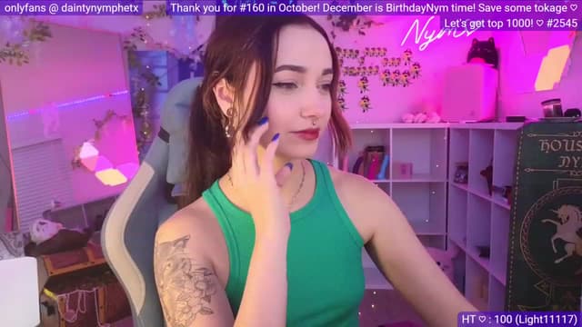 Gallery image thumbnail from Nym_x's myfreecams stream on, 11/19/2023, 04:24 image 16 of 20