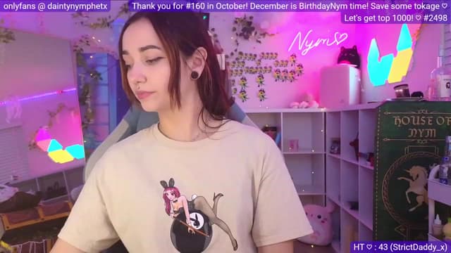 Gallery image thumbnail from Nym_x's myfreecams stream on, 11/20/2023, 04:28 image 8 of 20