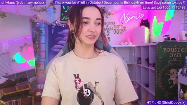 Gallery image thumbnail from Nym_x's myfreecams stream on, 11/20/2023, 04:28 image 6 of 20
